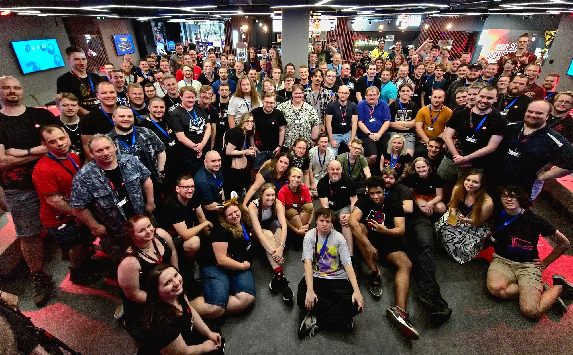 Část aktuálního týmu Indiana