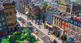 Muž spadl do řeky v Lego Skylines, nastartujte záchranný vrtulník