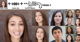 Microsoft Research představuje VASA-1: AI nástroj pro tvorbu realistických mluvících tváří