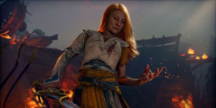 Krata vystřídá jeho žena. God of War Laufey se ukázalo ve výživných záběrech