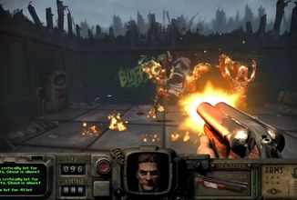 Fallout: Bakersfield bude pořádný krvák, jak ukazují nové záběry z působivé modifikace Doomu