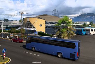 Euro Truck Simulator 2 před příchodem Coaches DLC vylepšuje autobusová nádraží