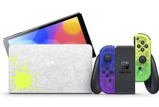 Nintendo připravilo barevný Switch OLED ve stylu Splatoonu 3
