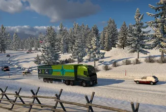 Po roce v evropských a amerických kamionech opět nasněžilo