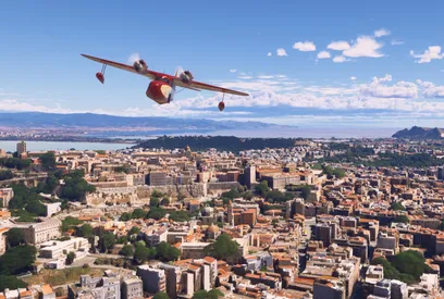 Microsoft Flight Simulator 2024 vylepšuje Itálii