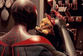 Kočka jako společník a spolubojovník ve Spider-Man: Miles Morales