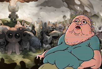 Kočku chyťte za hlavu ocas a jemně jí třete o další... - Mewgenics