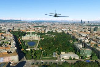 Microsoft Flight Simulator zkrášluje Německo, Rakousko a Švýcarsko