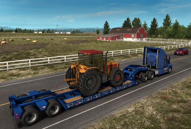 V American Truck Simulator budou speciální podvalníky
