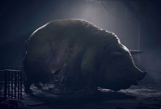 Prase, kterému vylézají vnitřnosti, v upoutávce nového projektu tvůrců Little Nightmares