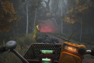 V hororu Quite a Ride ujíždíte na kole před děsivou mlhou. Hra připomíná Stranger Things