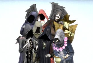 Smrt a umírání v sérii The Sims