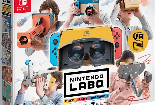 Nintendo přidává nové VR Labo sety