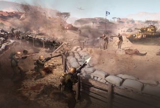 Tvrdé boje při severoafrické operaci v Company of Heroes 3