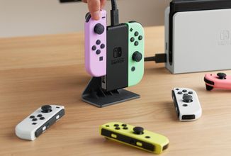 Nintendo vydá nabíjecí stojan pro Joy-Cony