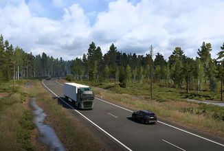 Euro Truck Simulator 2 se zaměřuje na lesy v severní Evropě