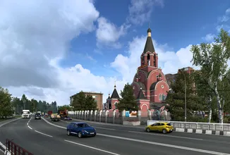 Srdce Ruska na obrázcích z Euro Truck Simulator 2