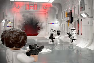 Han Solo s banánem ve vývojářském deníku LEGO Star Wars: The Skywalker Saga