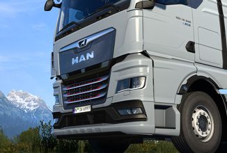 Moderní kamion MAN v Euro Truck Simulatoru 2