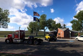 Projížďka po Nebrasce v American Truck Simulatoru