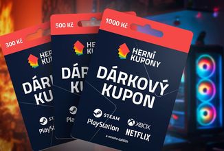 Nemáte ještě vánoční dárek? Naštěstí do obchodu nemusíte. Jsou tady Herní-kupony.cz