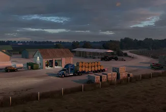 Oklahomské farmy v American Truck Simulatoru