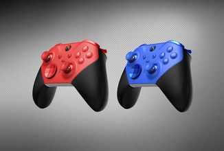 Xbox Elite Series 2 bude dostupný také v červené a modré variantě