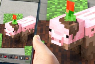 Ve vývoji je mobilní AR hra ze světa Minecraftu