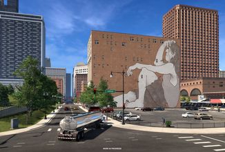 American Truck Simulator ukazuje Illinois a láká na umělecká díla