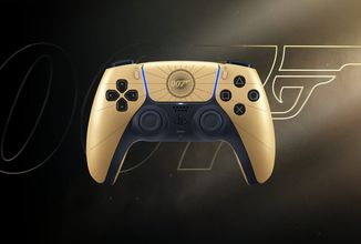 James Bond má zlatý DualSense. PlayStation představil limitovaný ovladač k 007: First Light
