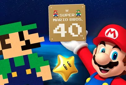 Super Mario Bros. slaví 40 let!
