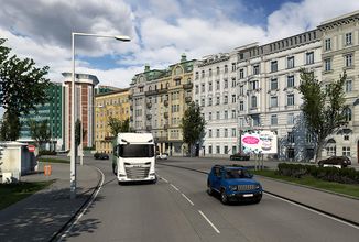 Euro Truck Simulator 2 ukazuje vylepšenou Vídeň