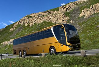 Autobusy v Euro Truck Simulatoru 2 doplní MAN Lion’s Coach