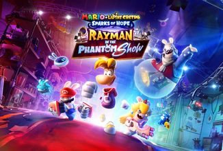Rayman musí zachránit televizní studio v Mario + Rabbids Sparks of Hope