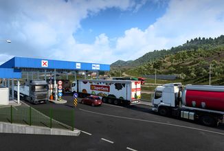 Rozmanité hraniční přechody západního Balkánu v Euro Truck Simulatoru 2