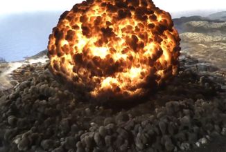 Mapa Verdánska v Call of Duty: Warzone zničena atomovým výbuchem