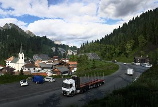 Kouzlo Alp v přepracovaném Euro Truck Simulatoru 2
