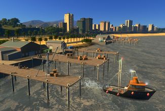 Městská simulace Cities: Skylines se s novou expanzí zaměří na rybolov
