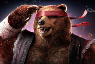 Medvěd Kuma předvádí své schopnosti v traileru na Tekken 8