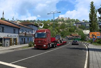 Architektura západního Balkánu v Euro Truck Simulatoru 2