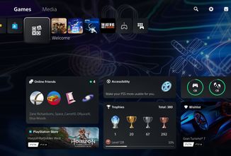 Hlavní menu PlayStationu 5 čekají velké změny. Přicházejí widgety