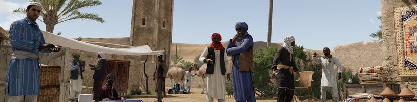 Sahara s velbloudy je dějištěm dalšího Creator DLC pro Armu 3