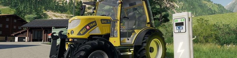 Trailer připomíná vydání alpského rozšíření Farming Simulatoru 19