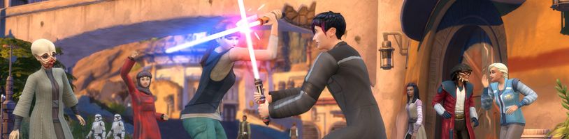 Podpásovka od EA: The Sims 4 balíček o Star Wars