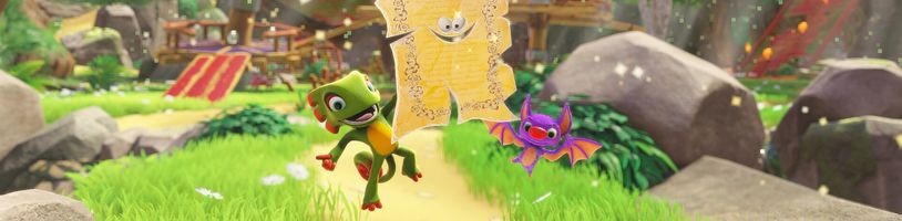 Zábavná plošinovka Yooka-Replaylee má datum vydání