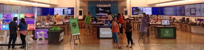 Microsoft zavírá všechny kamenné prodejny Microsoft Store