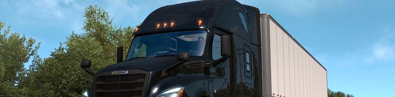 American Truck Simulator nabízí nový tahač a doplňky do kabiny