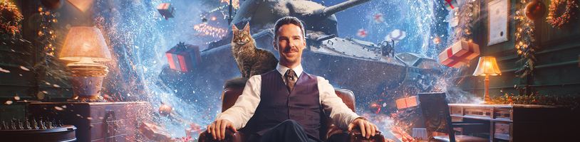 Sváteční akci Holiday Ops 2026 ve World of Tanks povede Benedict Cumberbatch