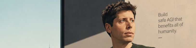 Šéf OpenAI poprvé připouští, že vývoj AI bude potřeba zbrzdit