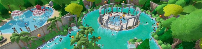 V Aquapark Tycoonu si postavíte vlastní vodní ráj